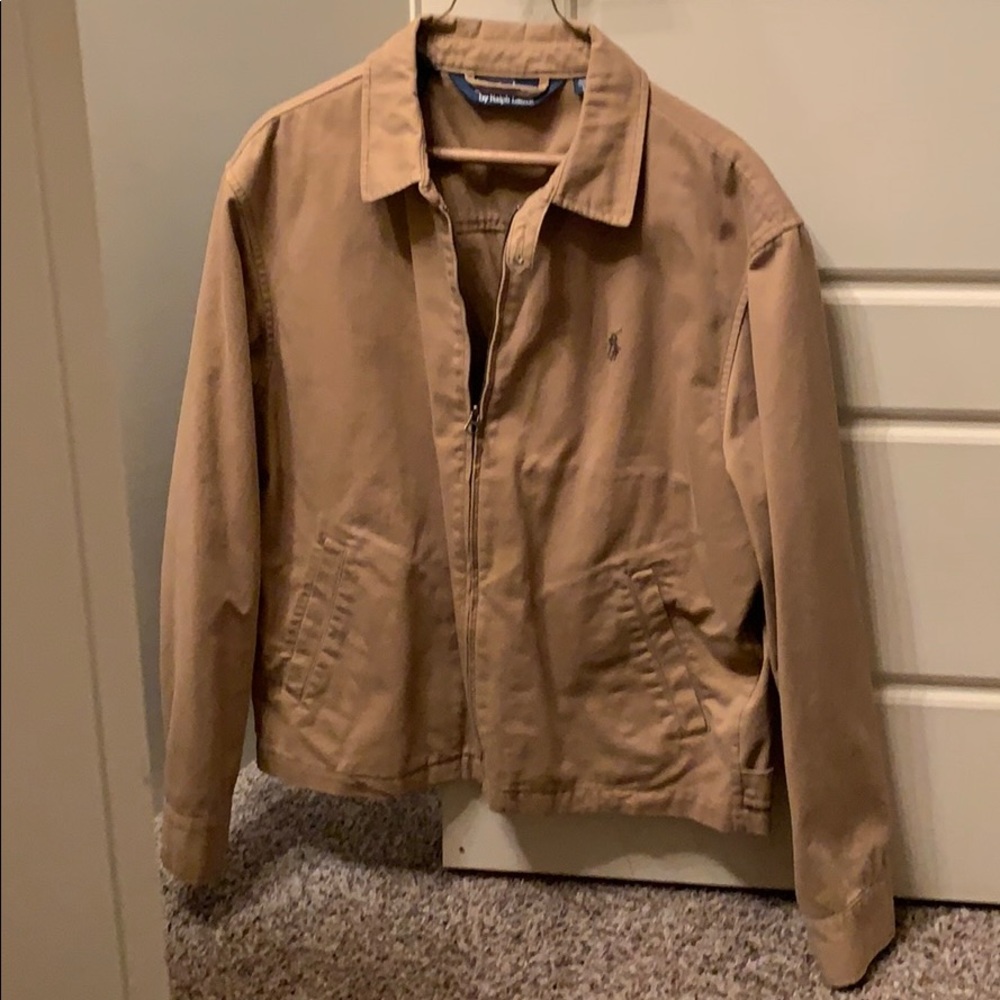 Khaki Polo jacket